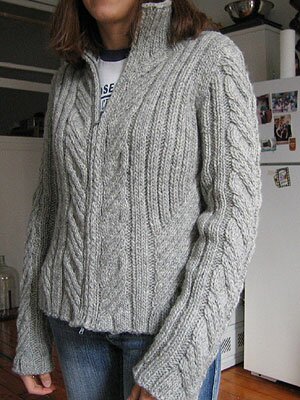 aran cardigan